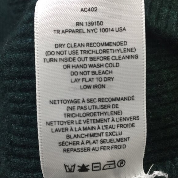 *SOLD* The Row 100% Cashmere Super Soft and Cozy Turtleneck Sweater Size M - Picture 9 of 11